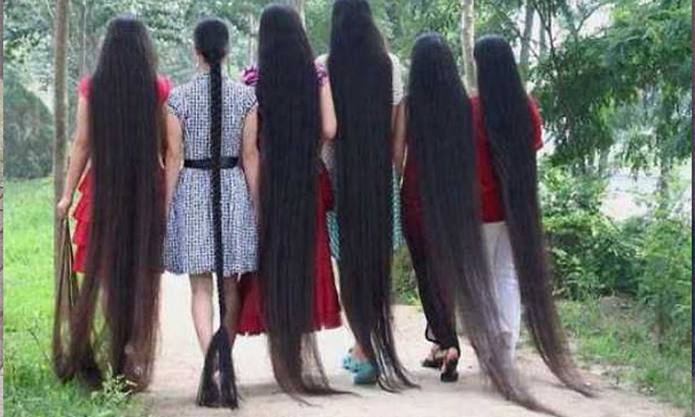 1205 3 في سر في تطويل شعرها كده -اطول شعر في العالم خديجة سليم